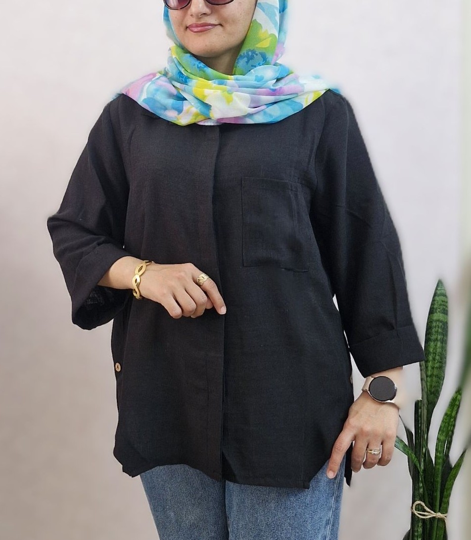 شومیز بغل دکمه
